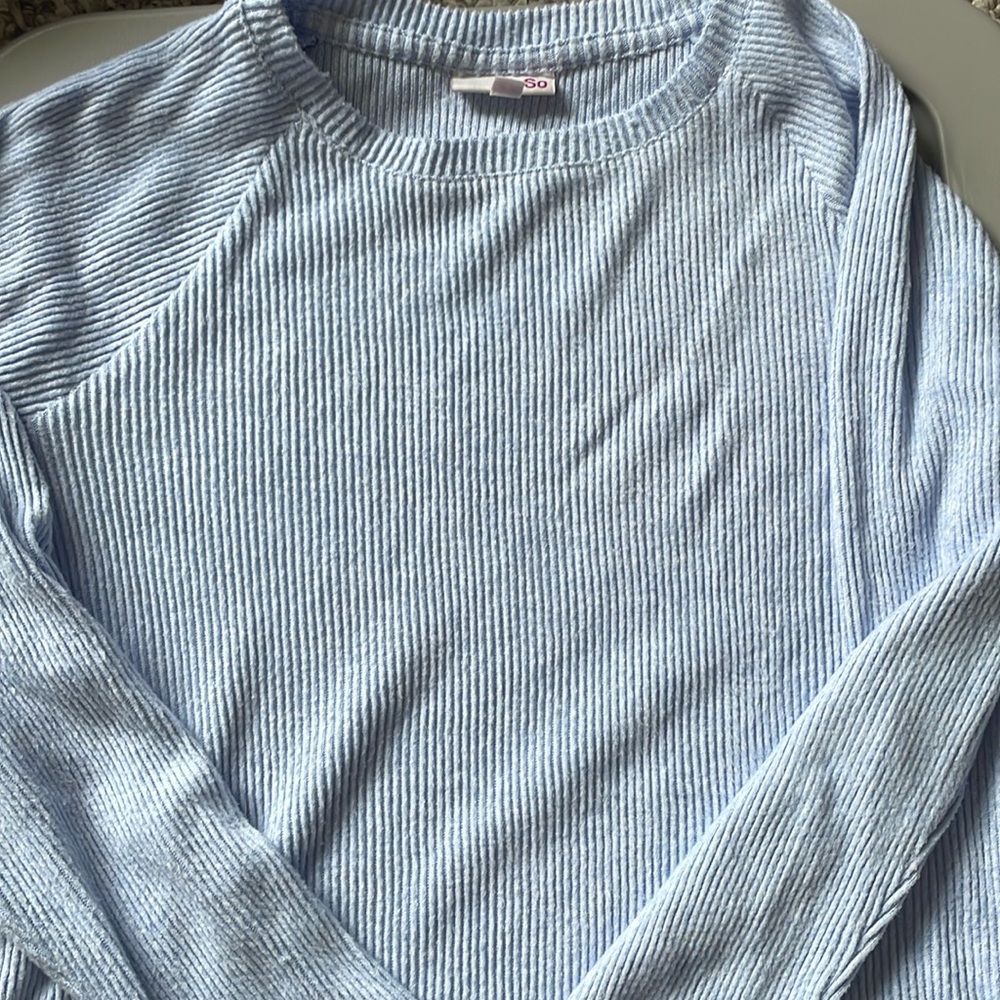 Light blue sweater